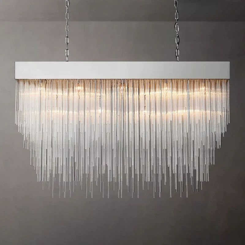 Cascaru Rectangular Chandelier 54"