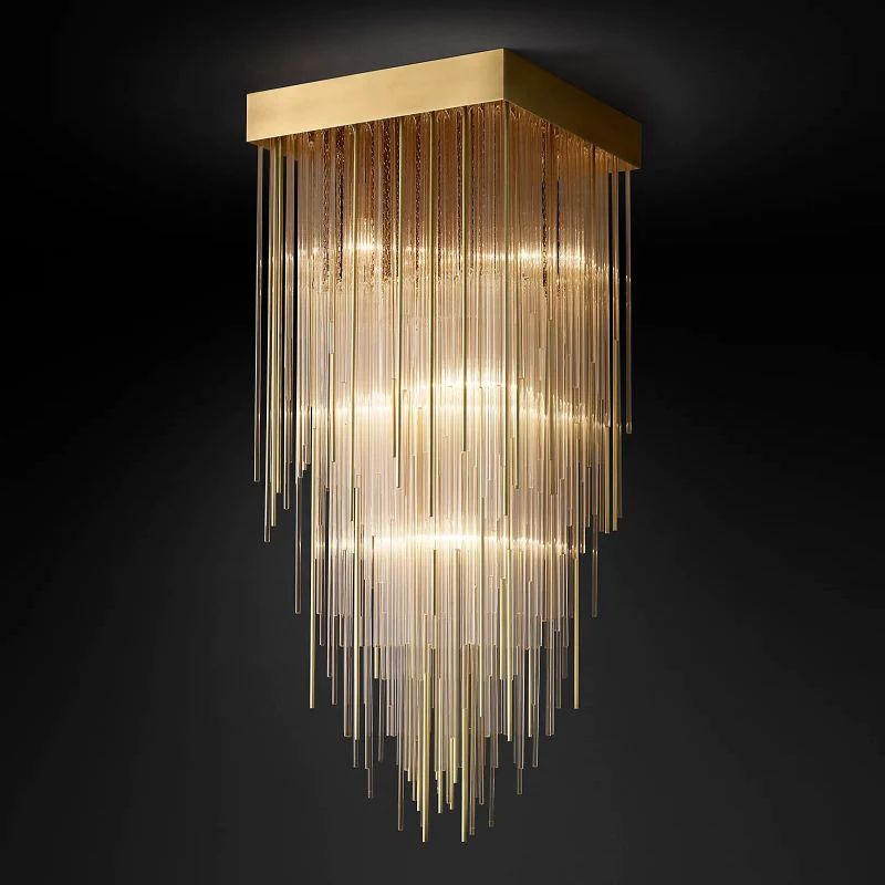 Cascaru Square Chandelier 21"