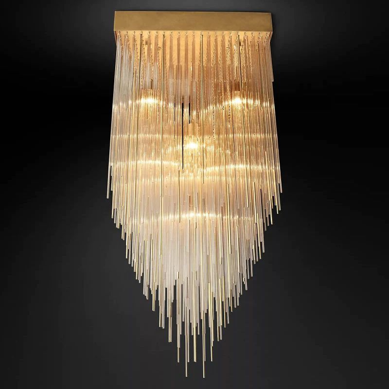 Cascaru Square Chandelier 30"