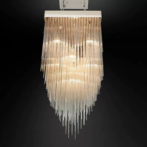 Cascaru Square Chandelier 30"