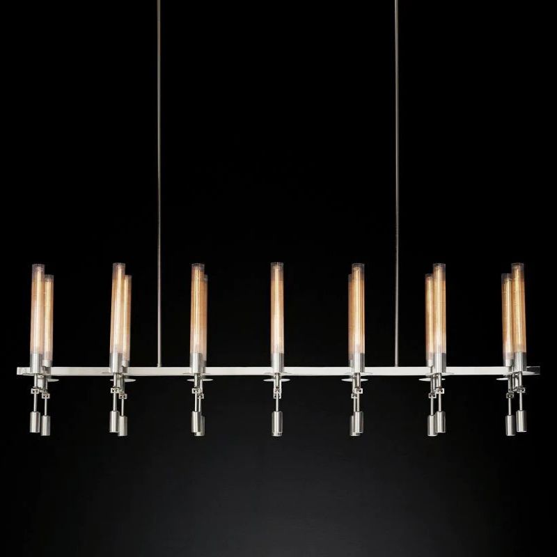 Foster Linear Chandelier 66"