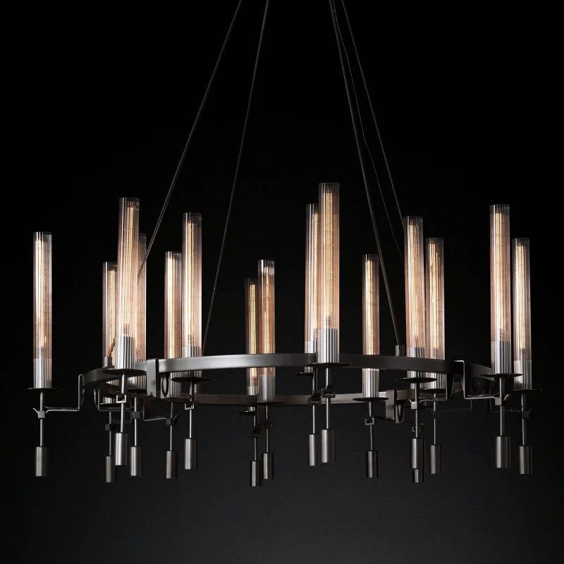 Foster Round Chandelier 46"