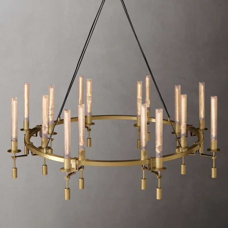 Foster Round Chandelier 58"