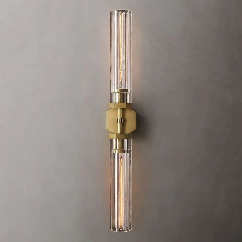 Liam Hexagonal Linear Grand Wall Sconce