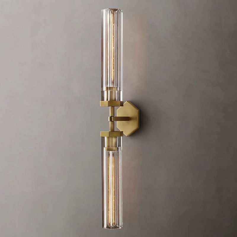 Liam Hexagonal Linear Grand Wall Sconce