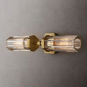 Liam Hexagonal Linear Short Wall Sconce