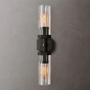 Liam Hexagonal Linear Short Wall Sconce