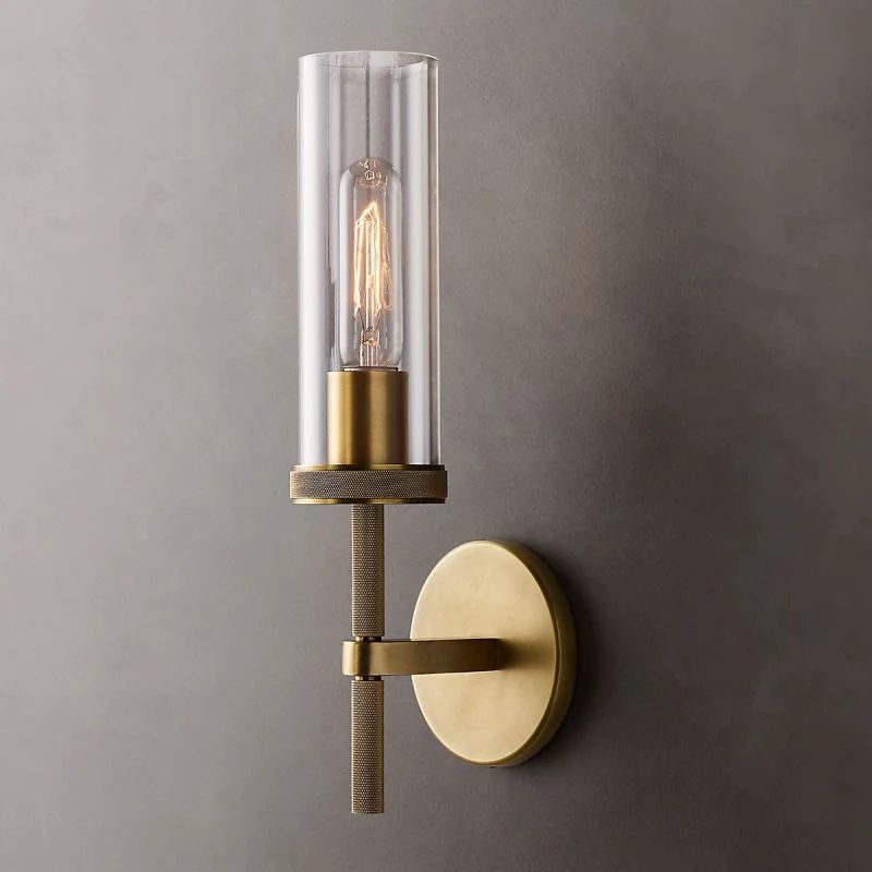 Liam Round Short Wall Sconce