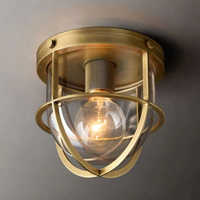 Gloria Outdoor Flush Mount Ceiling Light | Homevator