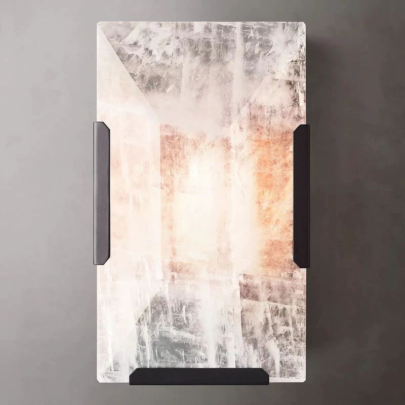 Huxley Calcite Short Wall Sconce