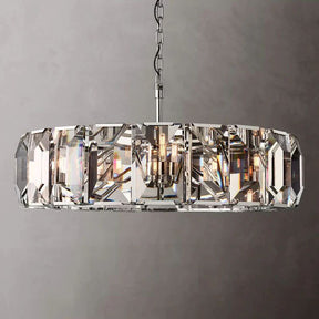 Huxley Crystal Round Chandelier 43"