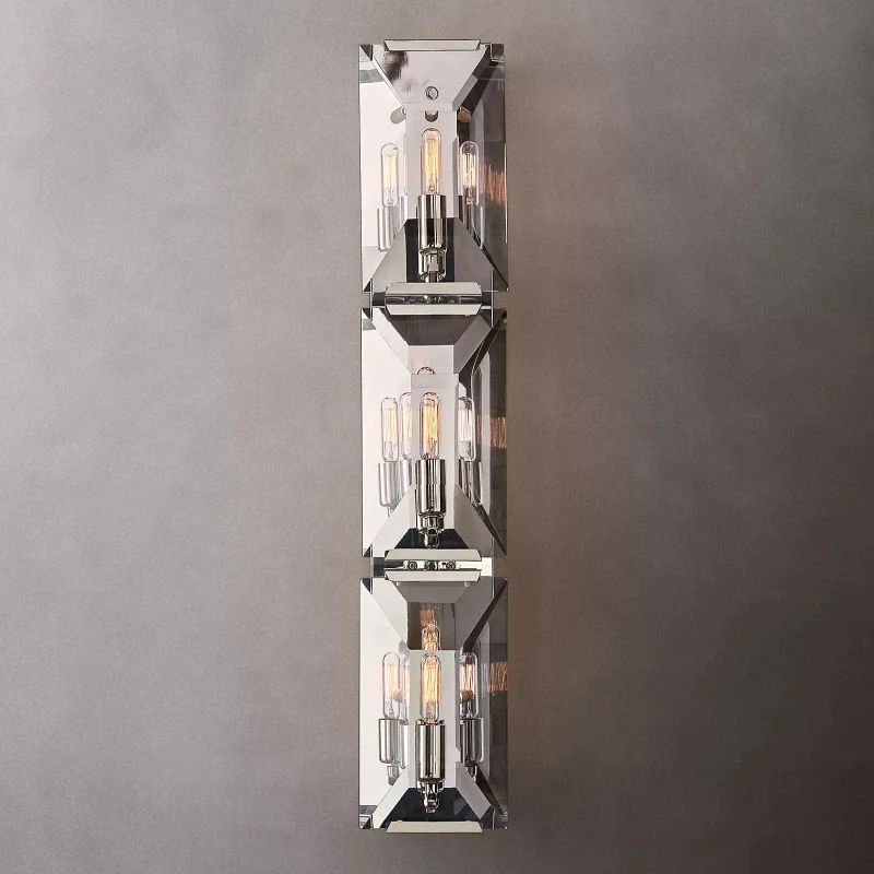 Huxley Crystal Triple Wall Sconce