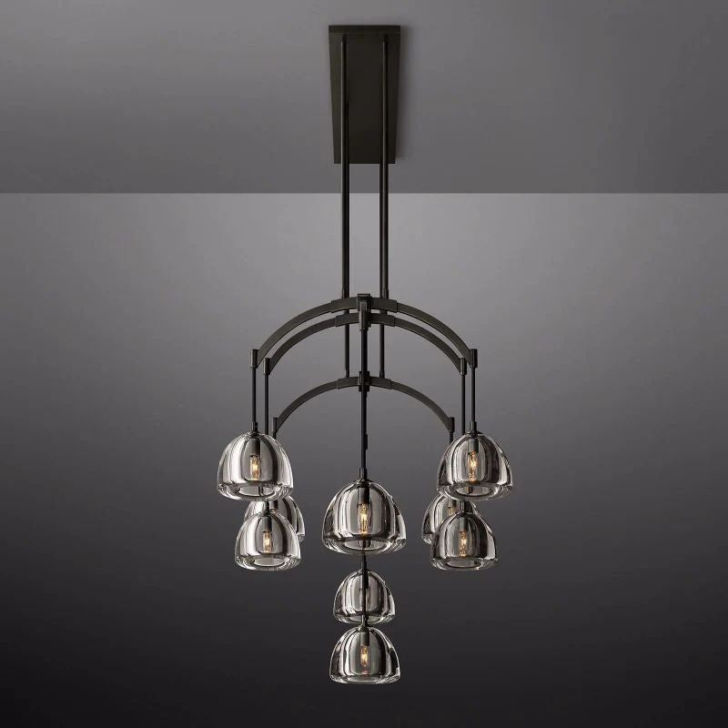 Introduce Hemisphere Linear Chandelier 54''