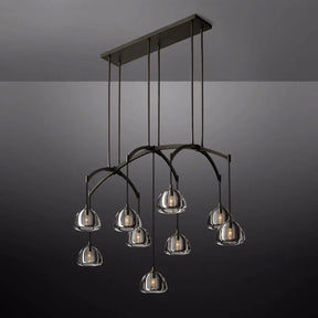 Introduce Hemisphere Linear Chandelier 54''