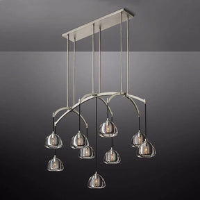 Introduce Hemisphere Linear Chandelier 54''