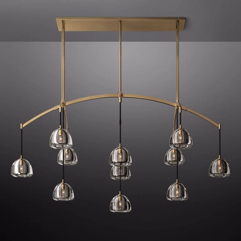 Introduce Hemisphere Linear Chandelier 72''