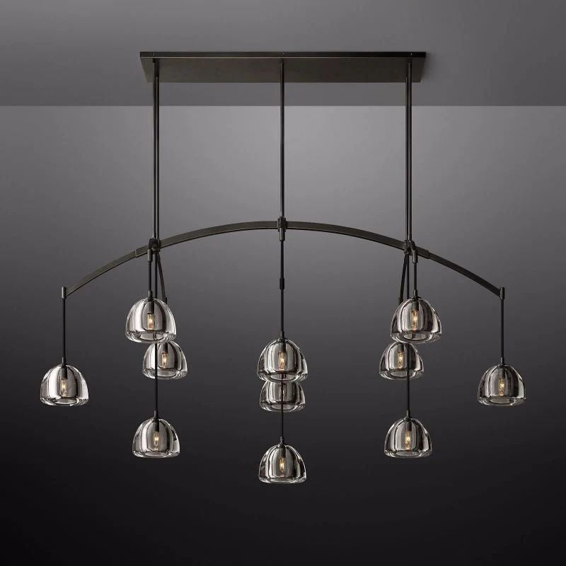 Introduce Hemisphere Linear Chandelier 72''