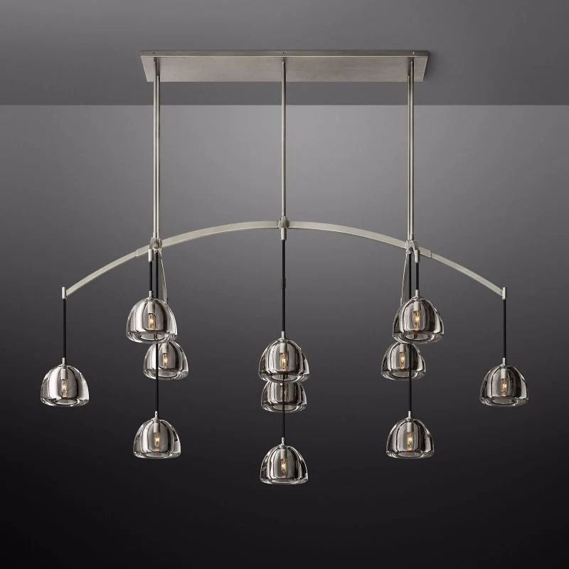 Introduce Hemisphere Linear Chandelier 72''