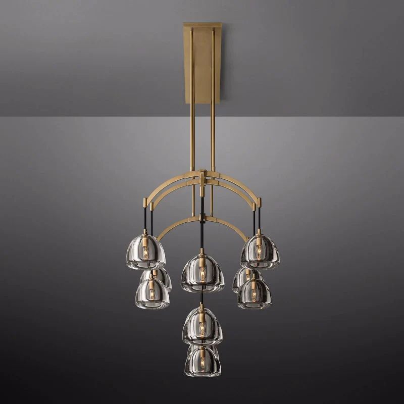 Introduce Hemisphere Linear Chandelier 72''