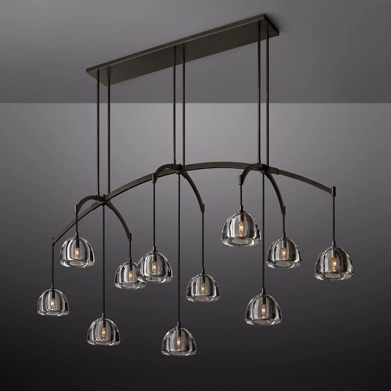 Introduce Hemisphere Linear Chandelier 72''