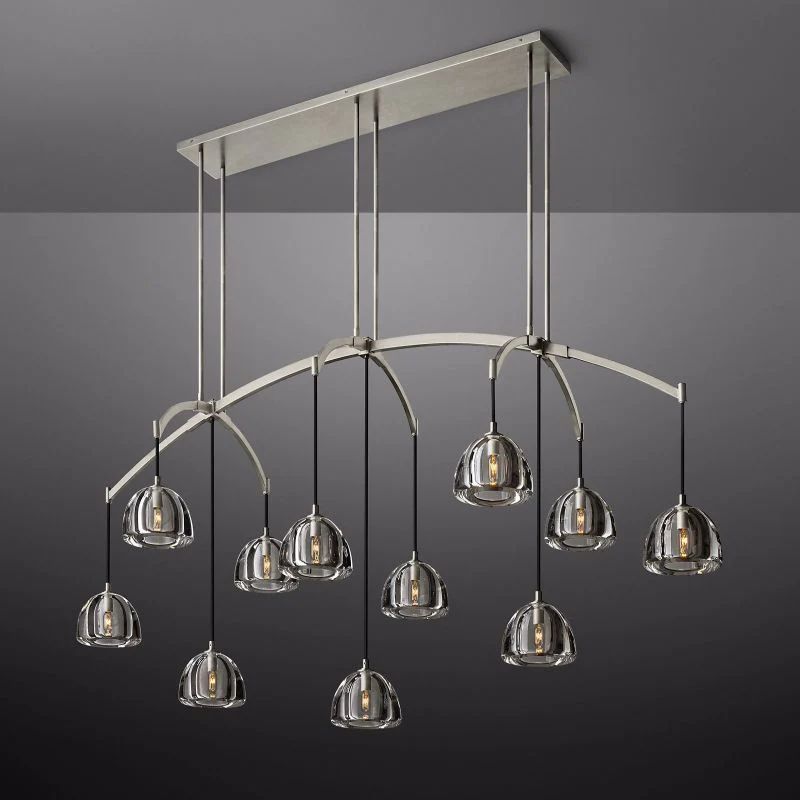 Introduce Hemisphere Linear Chandelier 72''