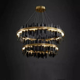 Kieran 2-Tier Modern Round Chandelier