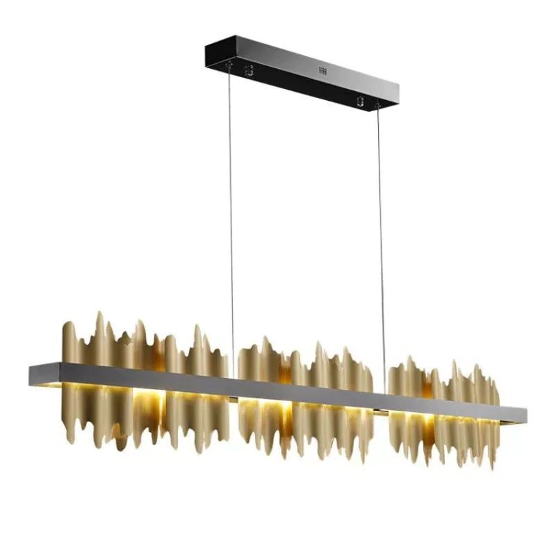 Kieran Modern Sculpture Linear Chandelier