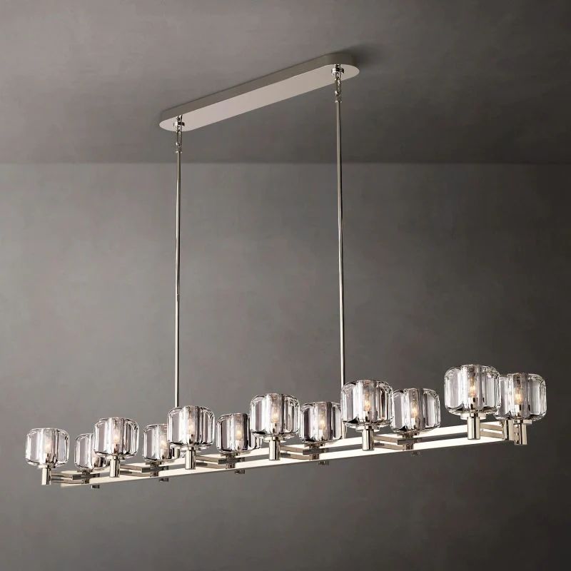 Delano Double Linear Chandelier 72''