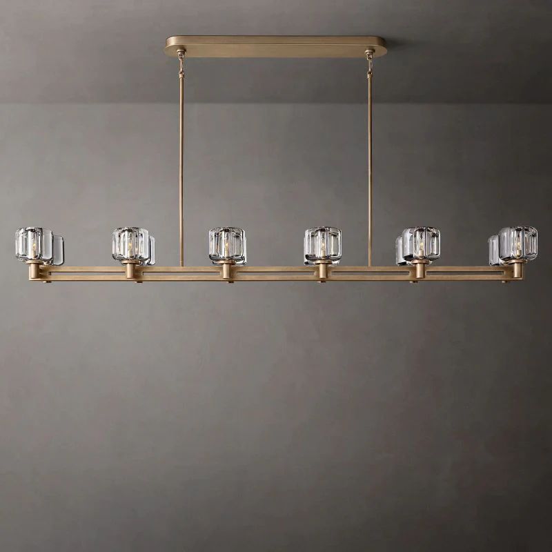 Delano Double Linear Chandelier 72''