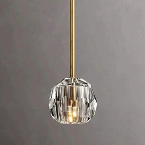 Cristal Glass Rod Pendant