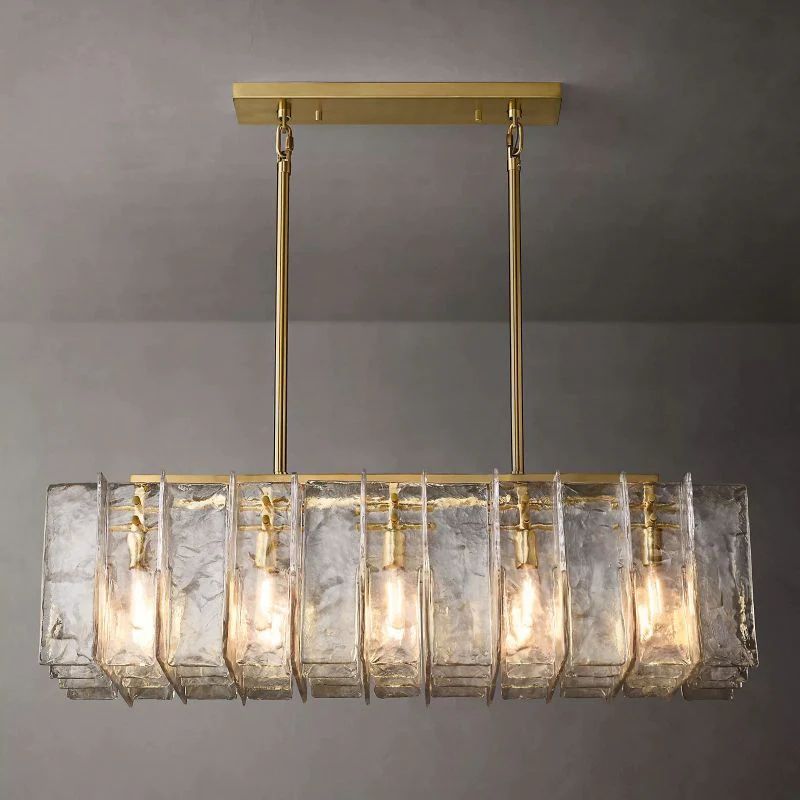 Latica Rectangular Chandelier 49"