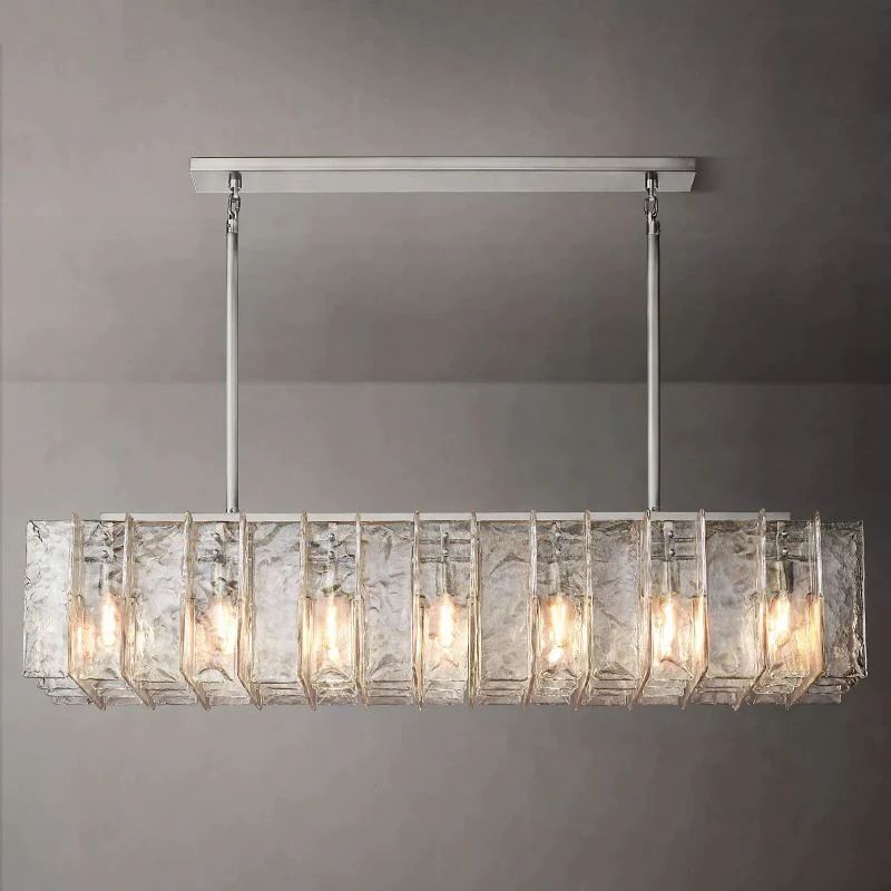 Latica Rectangular Chandelier 67"