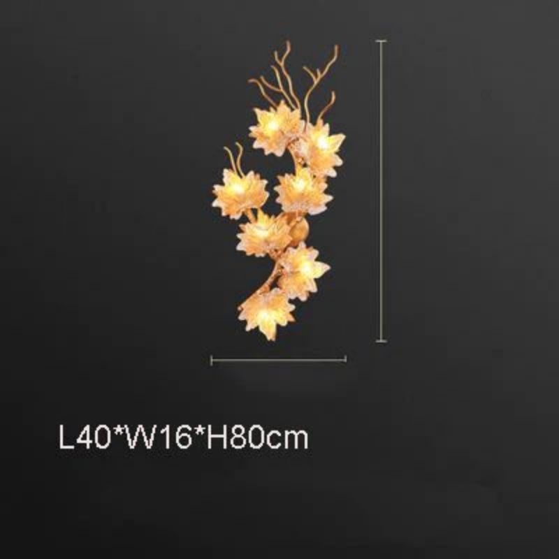 Luminous Maple Wall Sconce