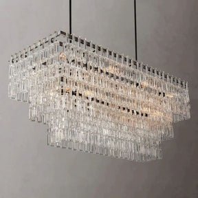 Miranda 3-Tier Rectangle Chandelier 60"