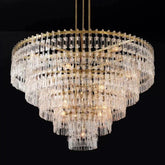 Miranda 5-Tier Round Chandelier 60"