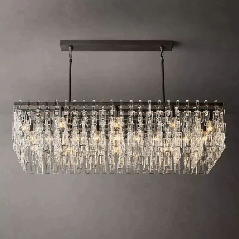 Miranda Rectangle Chandelier 60"