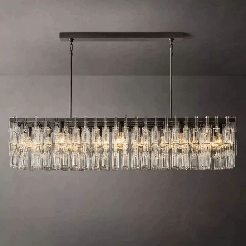 Miranda Rectangle Chandelier 60"