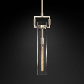 Mechanic Glass Cylinder Pendant