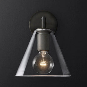 Mechanic Funnel Shade Sconce