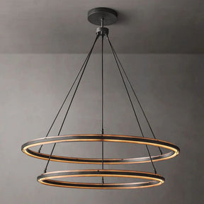 Para 2-Tier Round Chandelier 60"