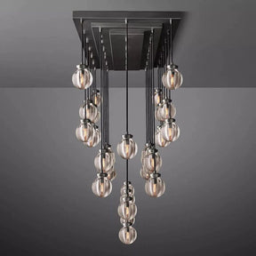 Pearl Rectangle Chandelier 72"