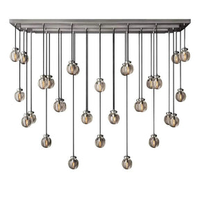 Pearl Rectangle Chandelier 72"