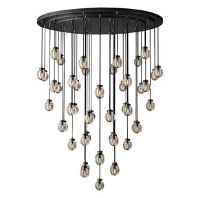 Pearl Round Chandelier 60"