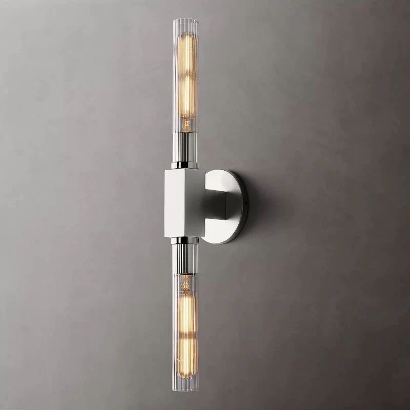 Pridan Glass Linear Wall Sconce