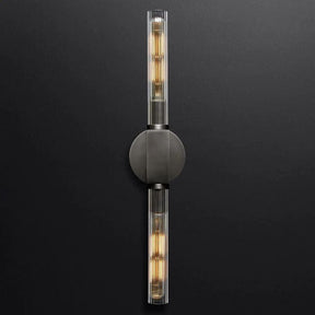 Pridan Glass Linear Wall Sconce