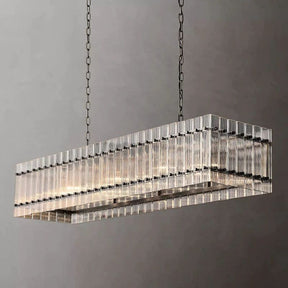 Serkan Rectangular Chandelier 54"