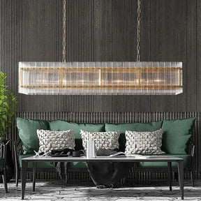 Serkan Rectangular Chandelier 54"