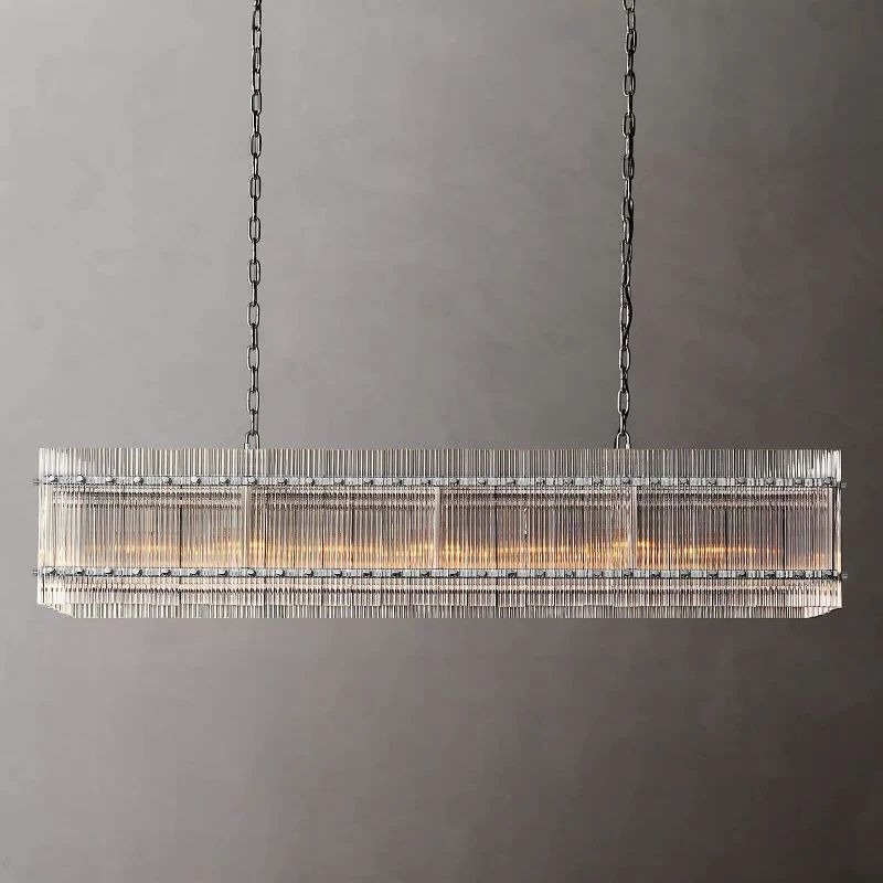 Serkan Rectangular Chandelier 54"