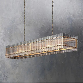 Serkan Rectangular Chandelier 72"