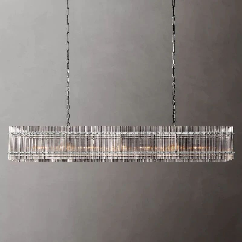 Serkan Rectangular Chandelier 72"